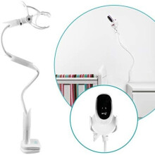 Flexi Twist | Universal Baby Monitor Holder | Secure with Straps & Clamp to Furniture | No Drilling Required | Flexible Baby Camera Mount | Baby