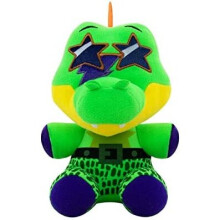 Funko 47384 Pluche: Five Nights at Freddys-Pizza Plex-Montgomery Gator verzamelspeelgoed, Multicolour