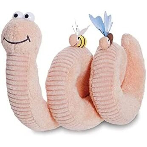 Aurora World AURORA, 61431, Superworm, Soft Toy, Peach - Plush Soft Toy 1