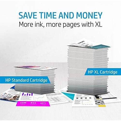 HP 953XL High Yield Ink Cartridge 4-Pack CMY (1,600 Pages) K (2,000 Pages