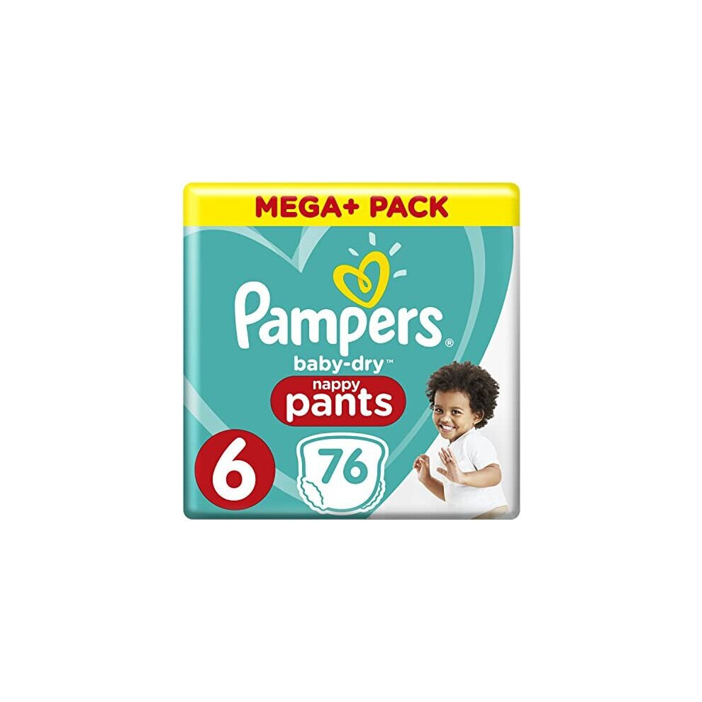 Baby Dry Pants ,Size 6 (76 Pants) Pampers