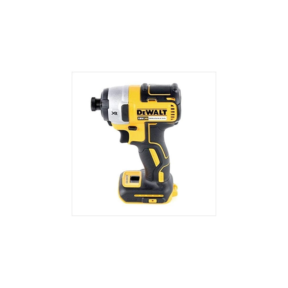 DEWALT DCF887N 18v XR 3 Speed Li-Ion Brushless Impact Driver Naked Body Only Unit, 18 V