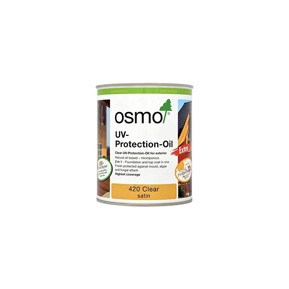 Osmo UV Protection Oil 420 Extra (Exterior) 0.75ltr