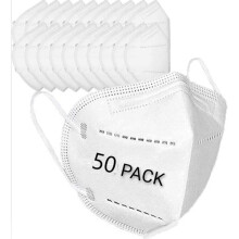 FFP2 Masks, Disposable FFP2 / KN95 Face Mask, 5-Layer Filtering FFP2 Face Masks EN149: 2001 + A1: 2009 Mouth and Nose Protection Masks FFP2 (50)
