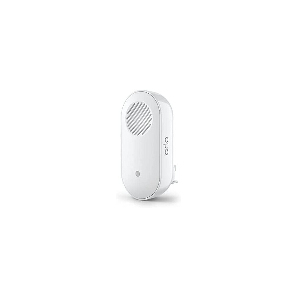 Arlo Certified Accessory, Arlo Chime 2, Audible Alerts, Built-in Siren, Customisable Melody, Connections Direct to Wi-Fi, Compatible with Arlo Video
