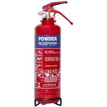 UltraFire 1kg Powder Fire Extinguisher for Car, Taxi, Caravan, Camping & Boat - EN3 Kitemarked