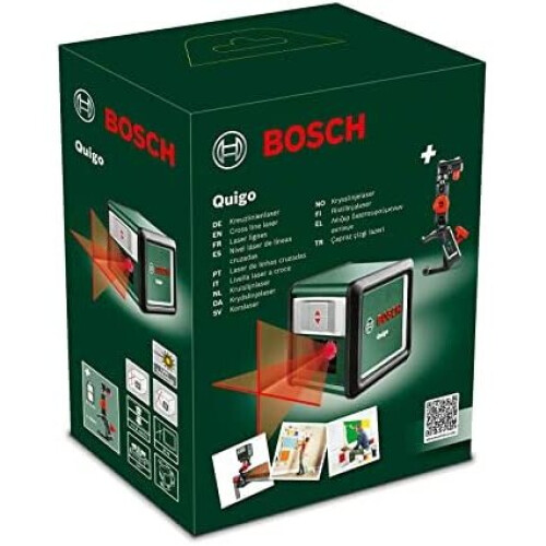 Bosch Bosch Laser Level Quigo with clamp (3rd generation, range: 10 m, in cardboard box) 1