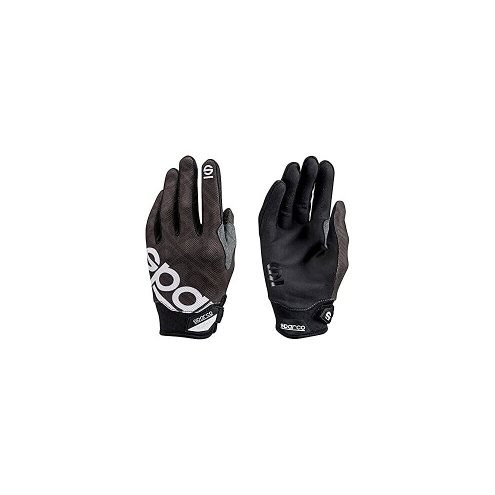 Sparco Meca 3 Gloves Size 10 (M) Black 8033280209544