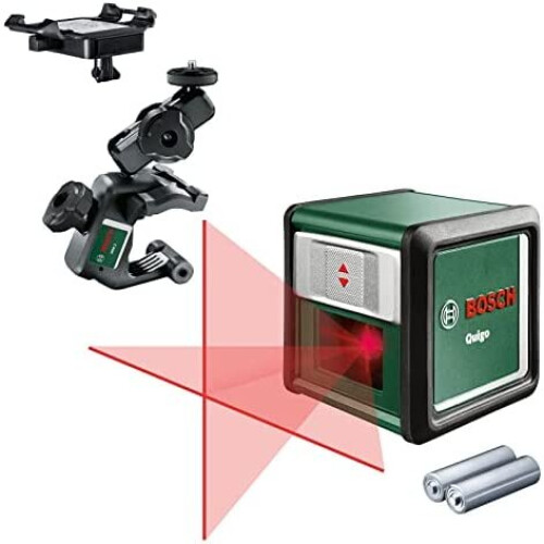 Bosch Bosch Laser Level Quigo with clamp (3rd generation, range: 10 m, in cardboard box)