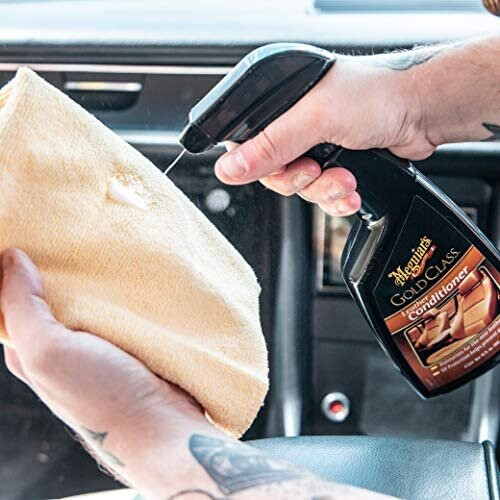 Meguiar's G18616EU Gold Class Leather Conditioner Leather Protectant 473ml 2