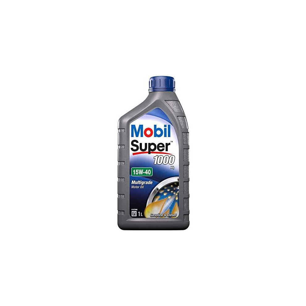 Mobil 151181 Super 1000 X1 15W-40, 1L