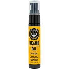 GIBS GROOMING Skägg-, Hår- & Tatueringolja, Manscaper GUL, SVART, (51701), 1 Fl Oz (Pack om 1)
