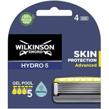 Wilkinson Sword Hydro 5 Skin Protection Advanced - 4 recambios para hombre