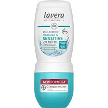 lavera Deo Roll-On basis sensitiv Natural & Sensitive NATURAL & SENSITIVE 48 h - vegan - natural cosmetics - organic aloe vera & natural minerals -