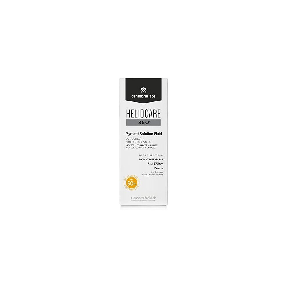 Cantabria Labs Heliocare 360 Pigment Solution Fluid SPF50 50 ml, White