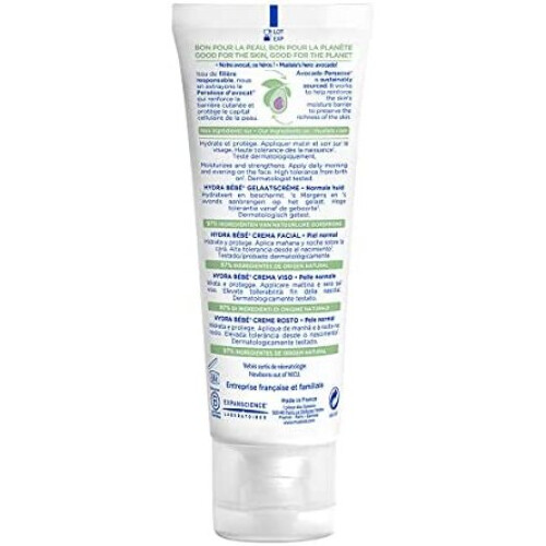 Mustela Hydra Bebe crème visage 40ml 1
