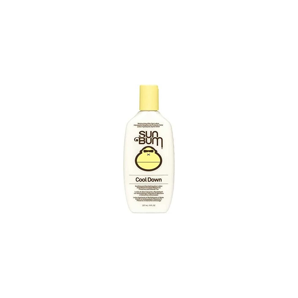Sun Bum Cool Down After Sun Lotion, Made With Aloe Vera And Cocoa Butter To Soothe And Hydrate, Vegan And Cruelty Free, 237Ml