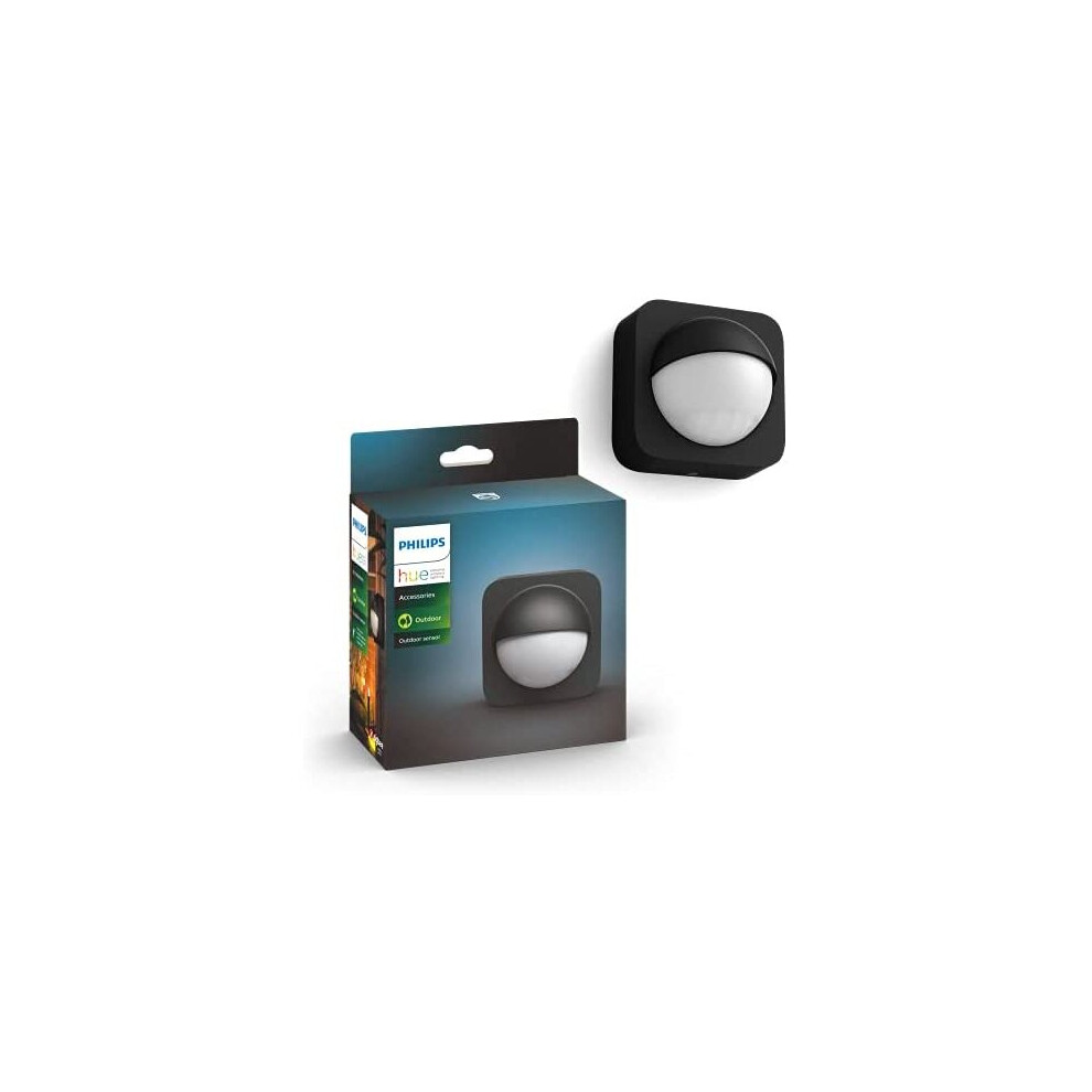 Philips Hue New Outdoor Motion Sensor. Smart Lighting Accessory for Outdoor Light