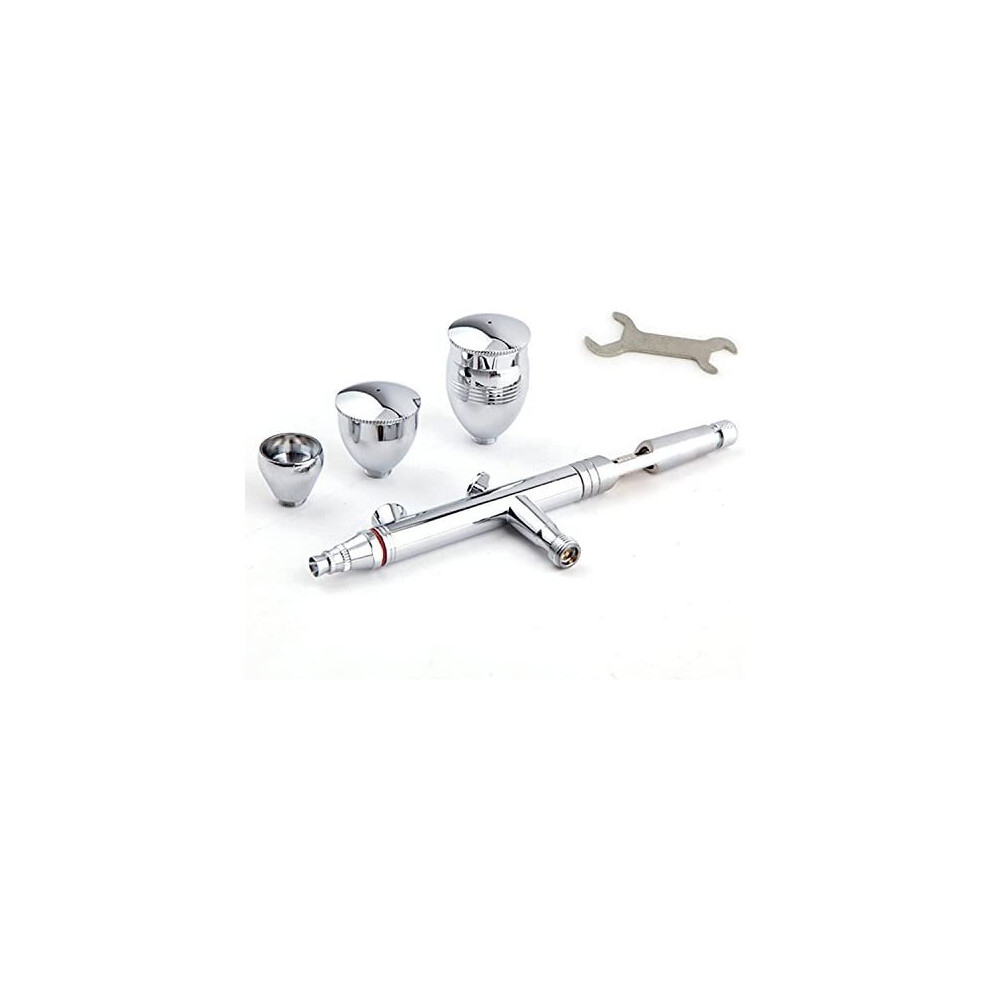 Fengda Airbrush Hi-Flow Fe-183 All-Purpose Precision Dual-Action Gravity Feed Airbrush Set With 3 Cup Sizes 6970083520334