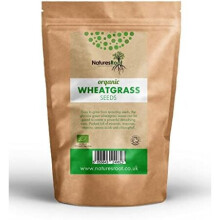 Natures Root Organic Wheatgrass Sprouting Seeds 1kg - Superfood | Non GMO | Microgreen Sprouts | Garden Planting | Wheat Grass Juicing | Cat Grass