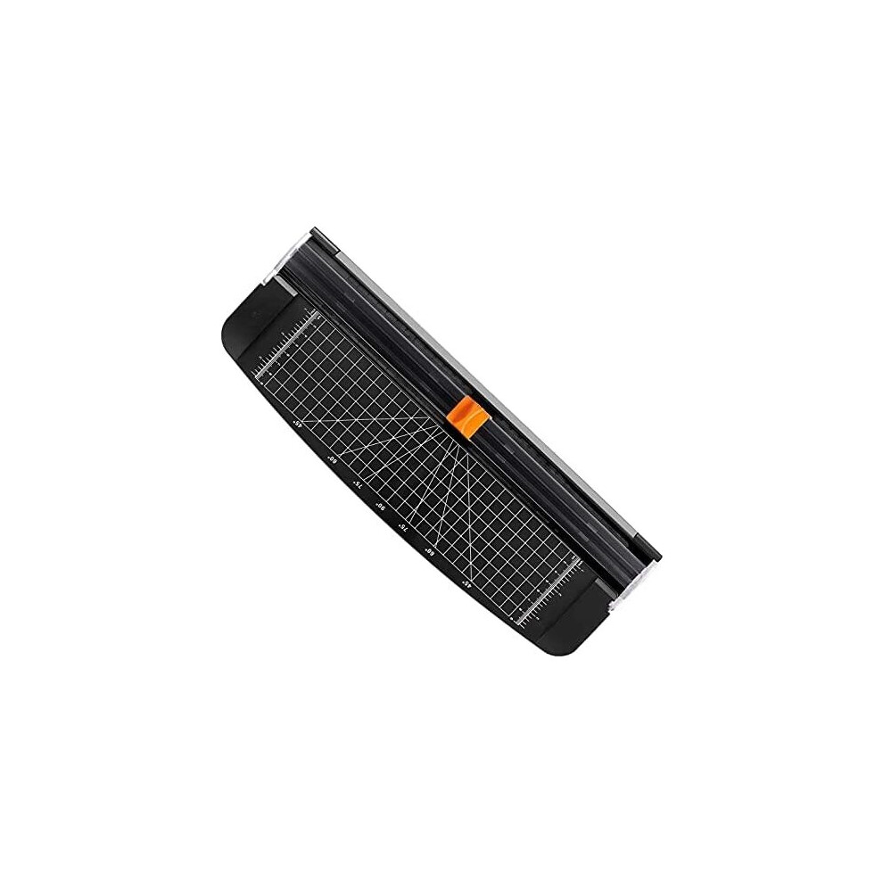 A4 Paper Cutter，Paper Trimmer Guillotine with Automatic Security Safeguard Scrapbooking Tool for Cutting Paper Photographs or Labels Office Home