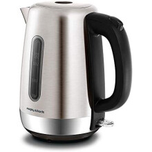Morphy Richards 102786 Brushed Equip Stainless Steel Jug Kettle, 3000 W, 1.7 Litre, Brushed