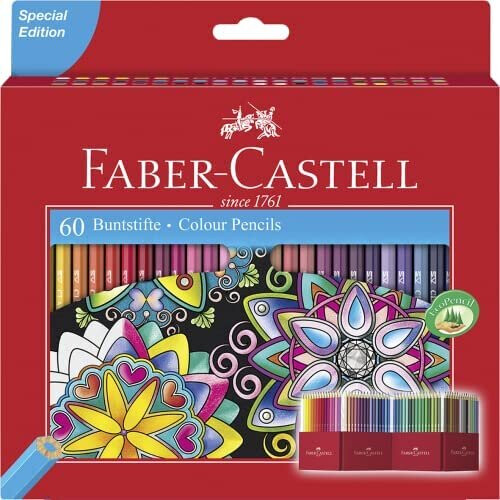 Faber-Castell Faber-Castell Colour Pencils (Pack of 60)