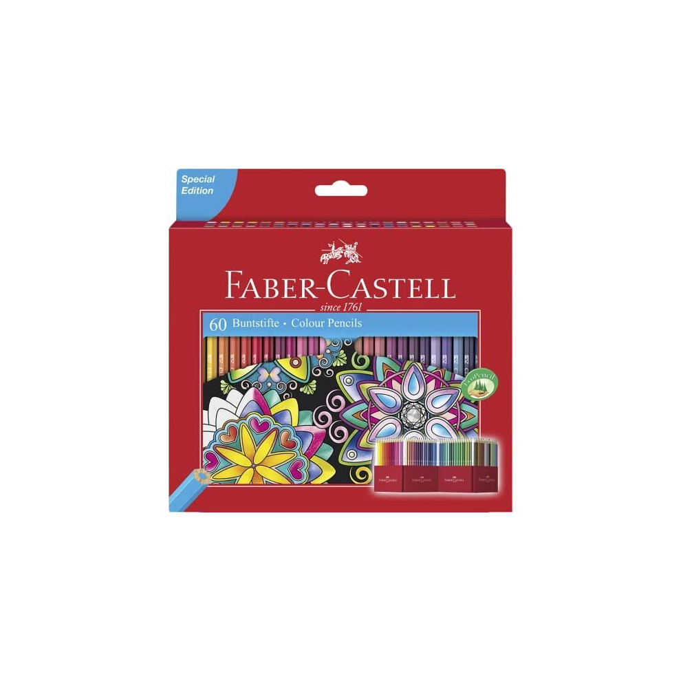 Faber-Castell Colour Pencils (Pack of 60)