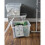 Wham WHAM 3-Pack Crystal Clear Storage Boxes with Lids, 80L Each 7
