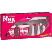 Har London Fashion The Miracle Scrubber Kit The Pink Stuff Star Drops 2 Cleaning Paste Electric Scrubber Kit With 4 Cleaning Brush Heads.