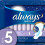 Always Always Maxi Overnight Extra Heavy Flow with Wings, Unscented Pads 27 Count (Jumbo) 10