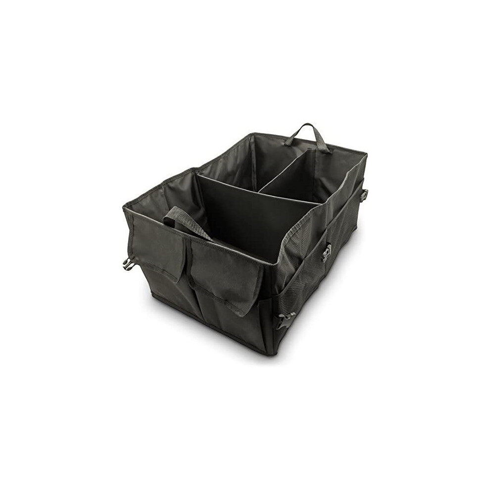 Igadgitz U6866 Car Boot Organiser Polyester Boot Tidy Organiser (52 X 37 X 25.5Cm) For Car, Mpv, Mini Van, Vans And Suvs - Store Car, Home, Personal 5055644849220