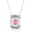 Swarovski Swarovski Pink Chroma Necklace 5608647 1