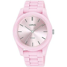 Lorus Women's analogue quartz watch with silicone strap