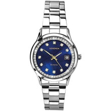 Sekonda Women's Midnight Star Quartz Watch with Mother of Pearl Dial and Silver Stainless Steel Bracelet 2147.27
