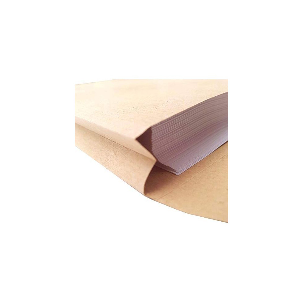 25 x HSD C4 Gusset Envelopes Strong A4 Manilla 25mm Expanding Archive Width Peel & Seal