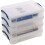 Really Useful 4 x Really Useful 4 Litre Storage Boxes Clear Plastic With Lid Box Heavy Duty 1