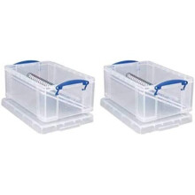 Really Useful Storage Box 9 Litre- Pack of 2