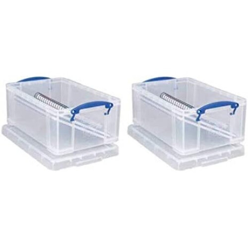 Really Useful Really Useful Storage Box 9 Litre- Pack of 2