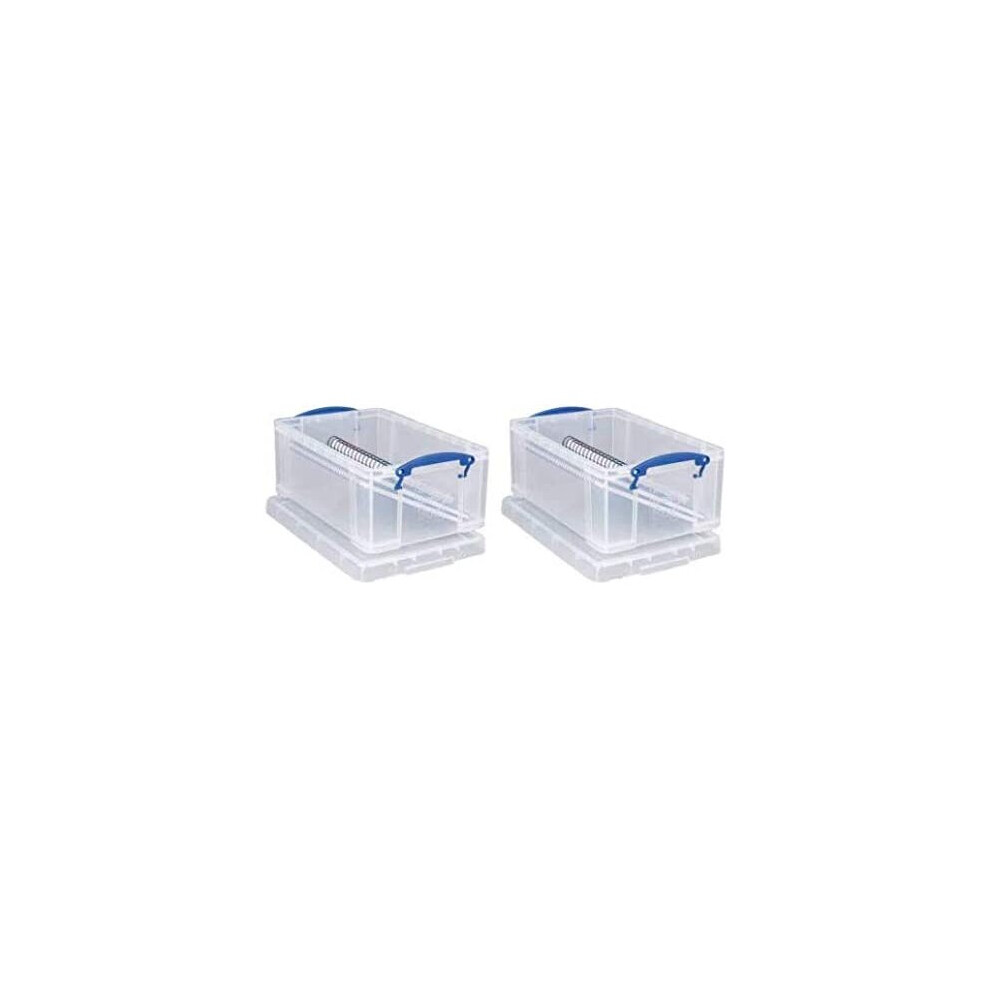 Really Useful Storage Box 9 Litre- Pack Of 2
