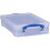 Really Useful 4 x Really Useful 4 Litre Storage Boxes Clear Plastic With Lid Box Heavy Duty 2