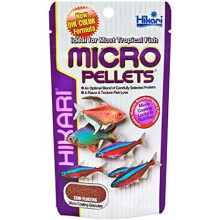 Hikari Tropical Fish Micro Pellets Nutritional Food for Smaller Mouth Fishes 80g Pack