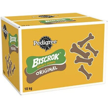 Pedigree Biscrok Original - Gravy Bones Biscuits Dog Treats, (1 x 10 kg)