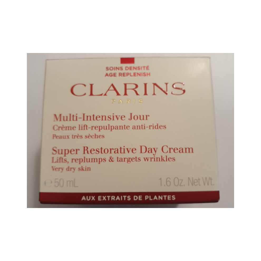 Clarins Super Restorative Day Cream, Very Dry Skin, 50ml