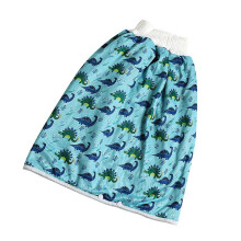 (Dinosaur, M) Washable Waterproof Diaper Skirt Training Pants For Potty Training Baby Night Time