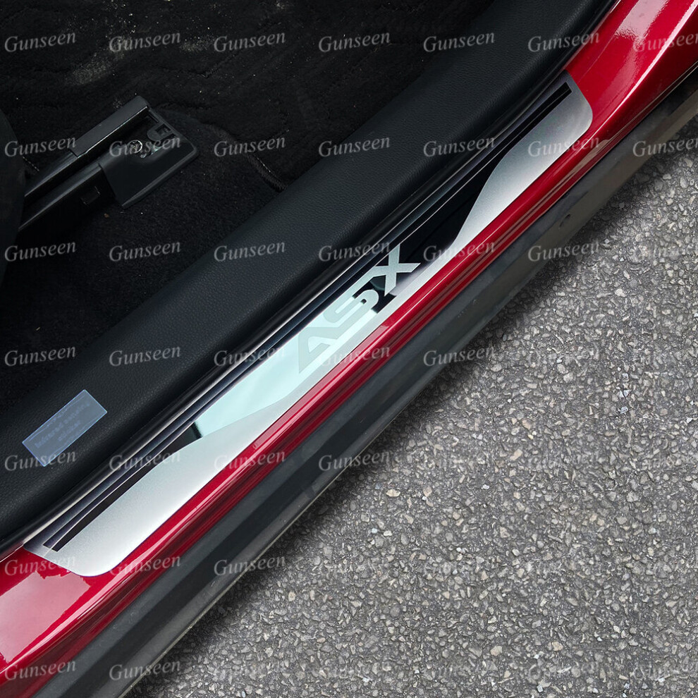 For Mitsubishi Asx Accessories Car Door Sill Scuff Plate Protectors 767799270716