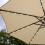 LED Parasol met Kantelfuntie 270 cm - Beige 6