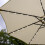 LED Parasol met Kantelfuntie 270 cm - Crème 6