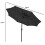 LED Parasol met Kantelfuntie 270 cm - Grijs 8
