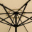 LED Parasol met Kantelfuntie 270 cm - Beige 9